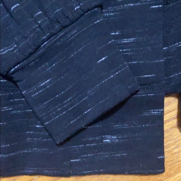 NWT Loft Black Spacedye Open Cardigan Size XS - Picture 6 of 6